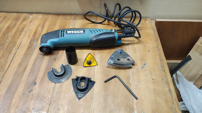 ? Multiferramenta Oscilante WESCO - Completa com Acessórios