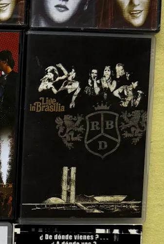 DVD RBD - LIVE IN BRASÍLIA