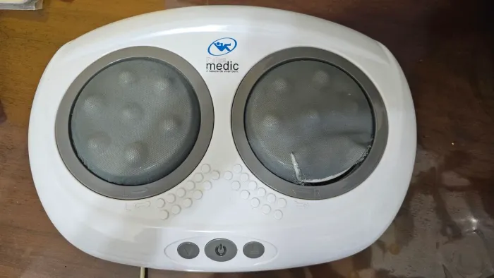 Massageador pés relax medic com aquecimento infravermelho 
