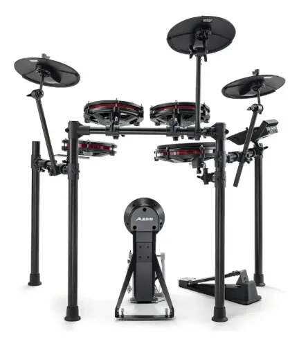 Bateria Eletrônica Alesis Nitro Mesh Kit 8 Peças -