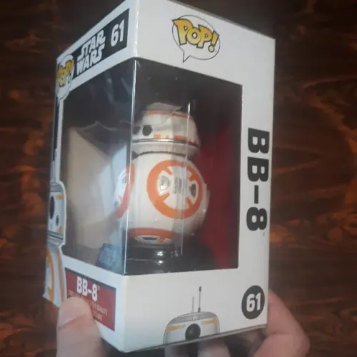 Boneco BB-8 Pop! 61 Star Wars Funko - Na caixa SEM USO
