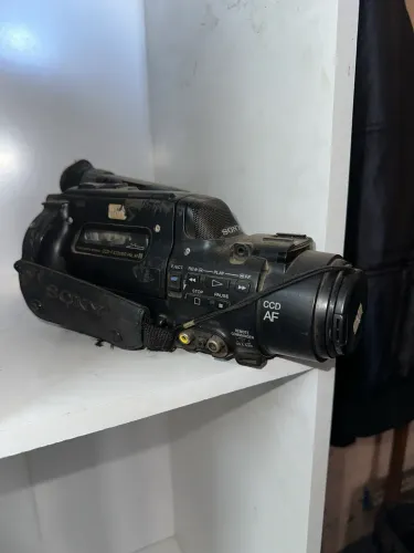 filmadora analógica vintage da linha Sony Handycam Video 8