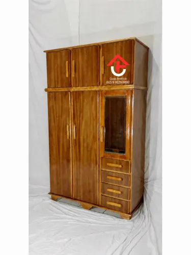 Guarda Roupas 3 portas duplex -Casa América 