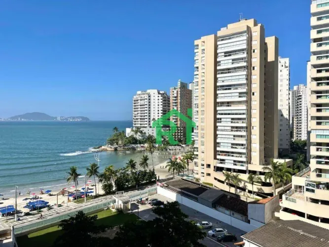 Apartamento à beira mar com 4 quartos (3 suítes), 2 vagas e lazer à venda em Jardim Astúri
