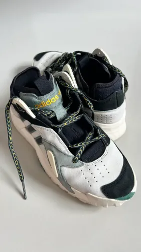 Adidas off white e verde - Dad Sneaker Chunky adidas Originals Streetball OffWhiteVerde