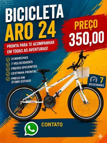 Bicicleta Ceci - Aro 24.