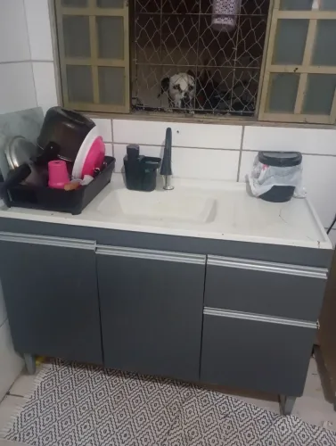 Pia e balcão 