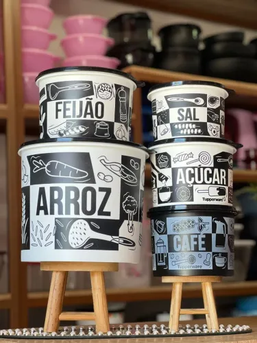Kit de Mantimentos Tupperware Linha Pop Box