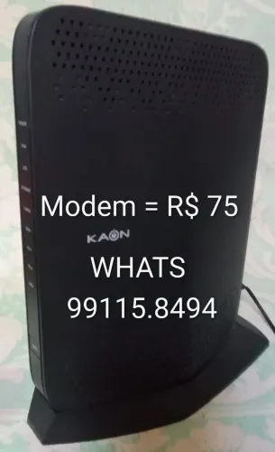 Modem / VENDO = HOJE = R$ 40