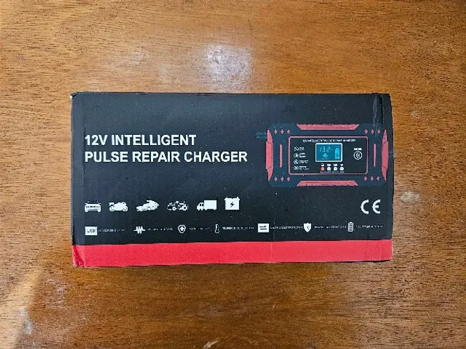 Carregador de Bateria Automotivo 12V/6A (Novo)