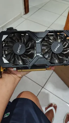 Placa de vídeo GTX 1060 3gb com Defeito