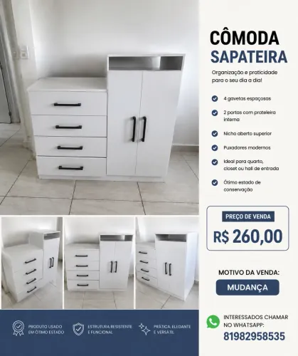 Cômoda/Sapateira