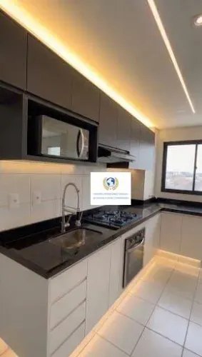 Apartamento com 2 dormitórios para alugar, 48 m² por R$ 3.000,00/mês - Saltinho - Paulínia