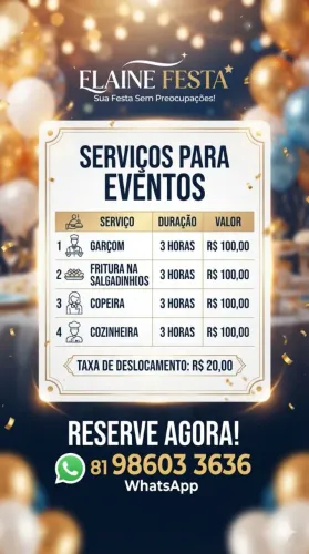 Estamos com promoção