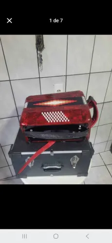 SANFONA 48 BAIXOS E 3 REGISTROS