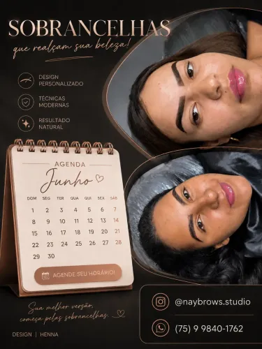 Design de sobrancelha
