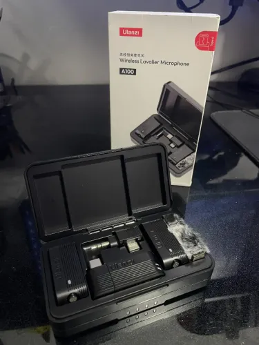 Microfone de Lapela sem fio Ulanzi A100