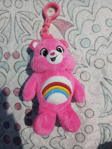Chaveiro ursinho carinhoso Rosa 