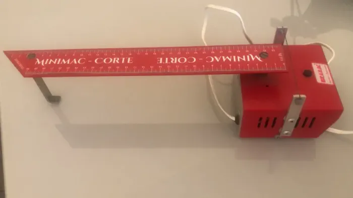 Cortador de Fitas Pirógrafo Simples - Minimac Corte Simples