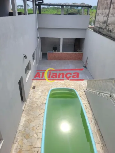 SOBRADO 250m², 2 QUARTOS PARA LOCAÇÃO NO JARDIM SANTA PAULA GUARULHOS