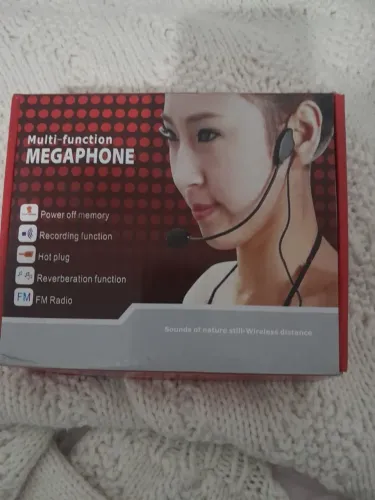 Amplificador de Voz/Megafone Portátil (modelo KD-150 / D-K150)
