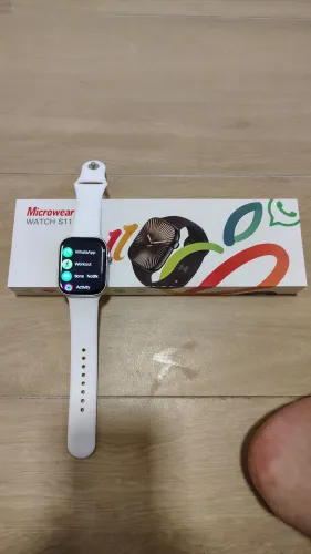Smartwatch S11 responde whatsapp