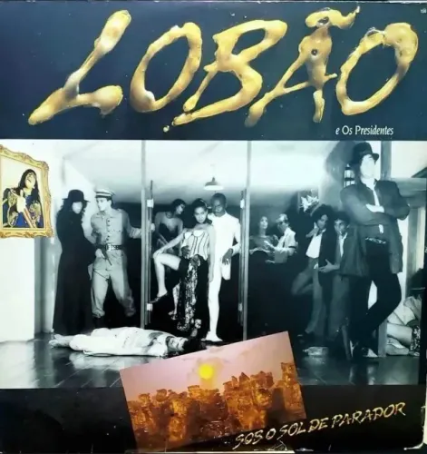 Disco Vinil - Lobão E Os Presidentes Sob O Sol De Parador Vinil De 1989