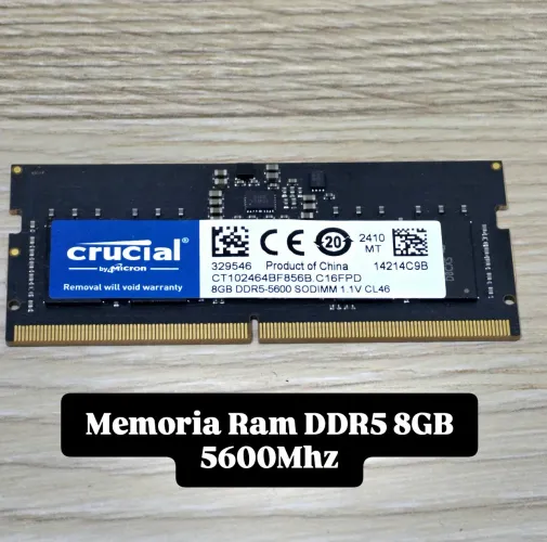 Memoria ram DDR5 8GB 5600Mhz