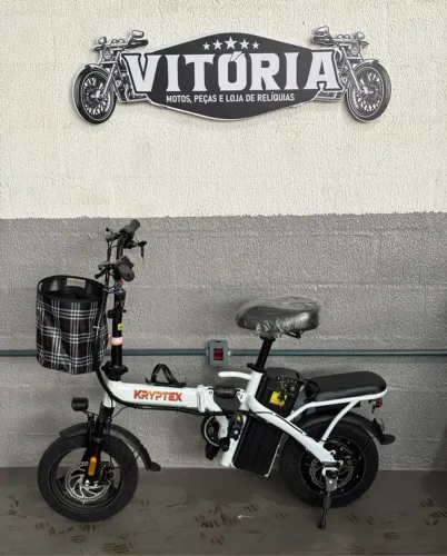 Bike elétrica dobrável 480w