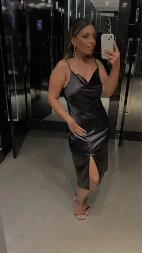 Vestido Midi Cetim