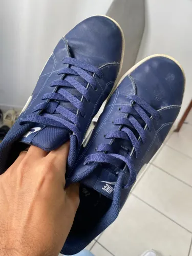 Nike (casual azul com branco)
