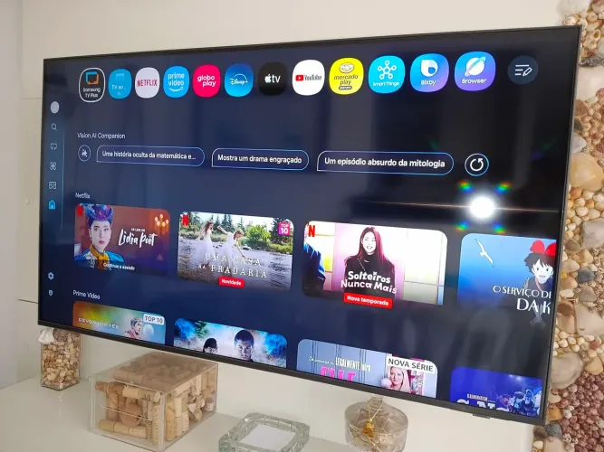 Samsung Vision AI TV 50" 4K Incrivelmente linda!