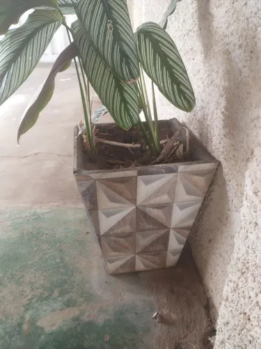 Desapego 3 vasos de cerâmica por 55,00