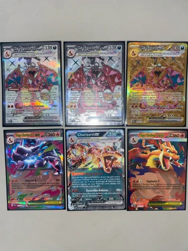 Vendo combo Charizard ex