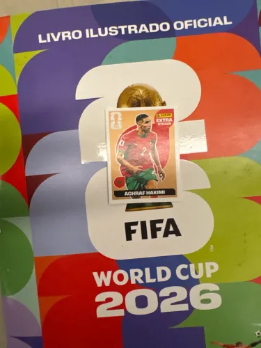Figurinha Legend do Achraf HAKIMI bronze original 