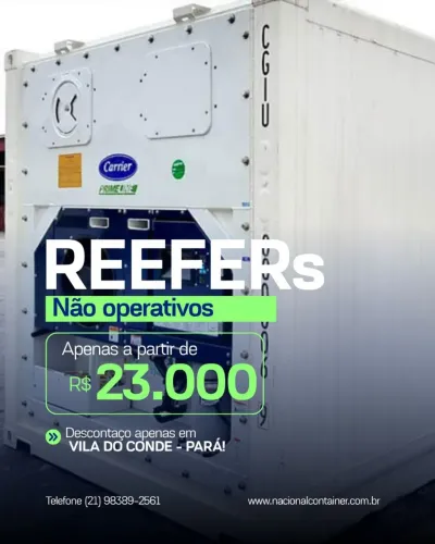 Reefers não operativos