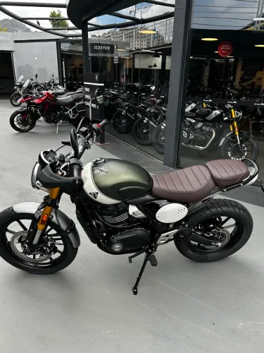 Triumph Scrambler 400x | 22.050Km | Kit relação novo