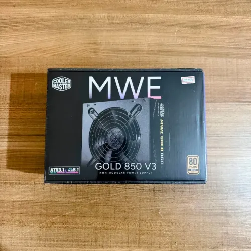 Fonte Cooler Master MWE Gold 850 V3, 850W, 80 Plus Ouro, ATX 3.1, PFC Ativo