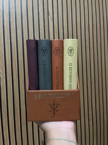 Box senhor dos anéis + o hobbit edição de luxo