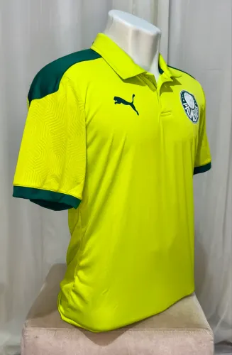 Camisa Polo 2021 - Verde Limão - TAMANHO: G