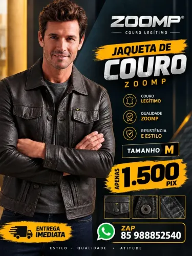 Oferta de jaqueta zoomp tamanho m