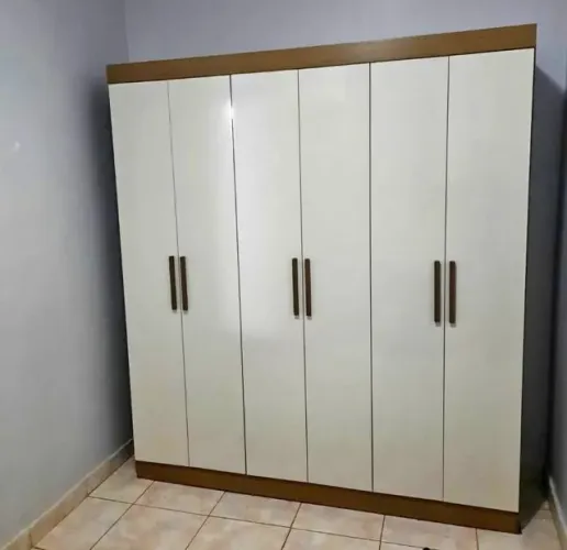Guarda Roupa 100%MDF 6 Portas Casal Paris Novo Direto da Fabrica