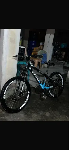 Bicicleta viking azul