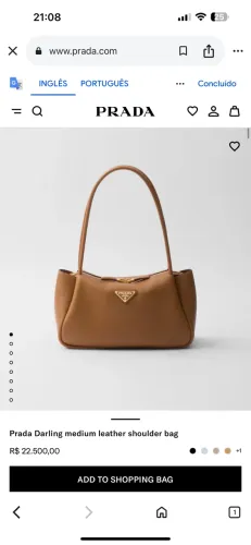 Bolsa Prada original 
