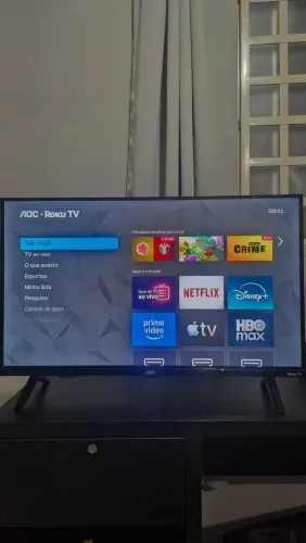 TV SMART LED AOC ROKU 32" - FULL HD 6x SEM JUROS