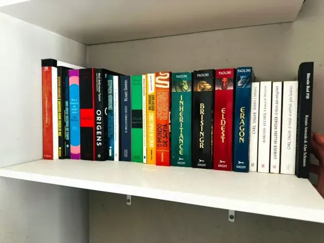 Lote 19 Livros de Ciência, Filosofia e Fantasia (Dawkins, Sagan, Hawking, Paolini e +)