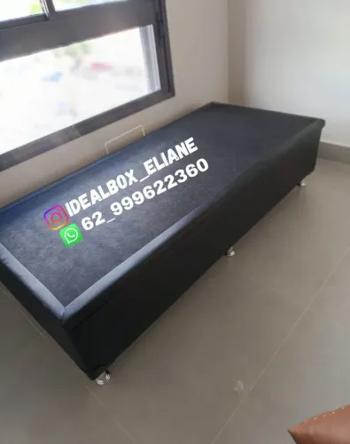 Box baú Solteiro 88×188 - Precisou, chegou! Box baú com entrega ágil em Goiânia.