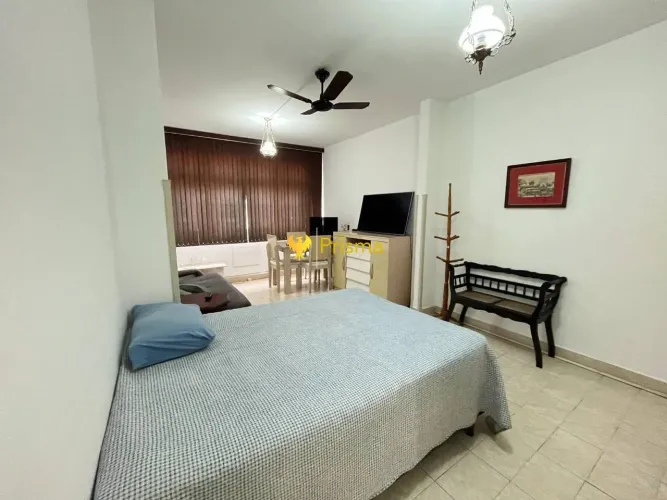 Apartamento com 1 dormitório para alugar, 40 m² por R$ 2.300,00/mês - Ponta da Praia - San