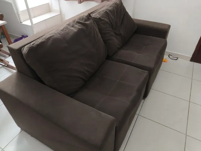 Sofá reclinável