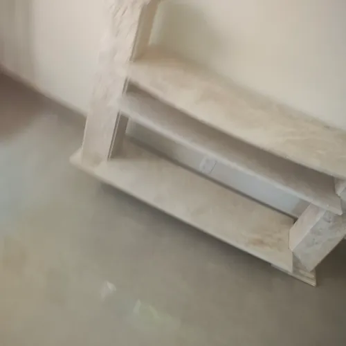 Rack de mármore travertino 